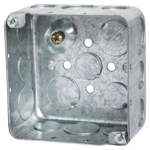 Caja cuadrada 4x4 1/2"+3/4"-UL- #52151