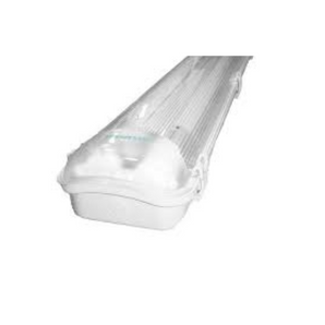 LAMPARA HERMETICA GLS 2X18W IP65 S/TUBO LED #80070090A