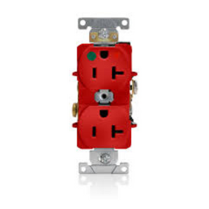 TOMA HBL8300RED 20A 125V ROJO